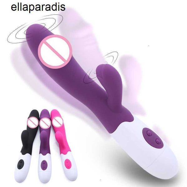 Sexspielzeug, Massagegerät, weiblicher Dildo, G-Punkt-Vibrator, Stimulation der Klitoris, 7-Gang-Vibration, Silikon, Dual-Motoren, flexibles Spielzeug für Frauen