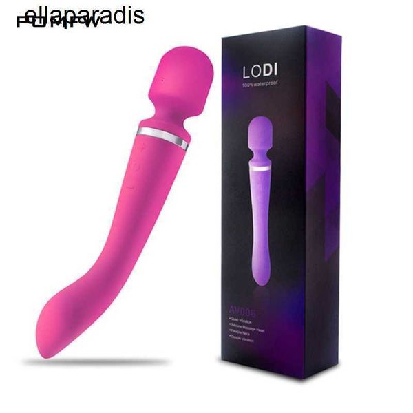 Seks Oyuncaklar Masaj 20 Hızlı Güçlü Dildos AV Vibratör Sihirli Değnek Kadınlar için Klitoris Stimülatörü Samimi Mallar S