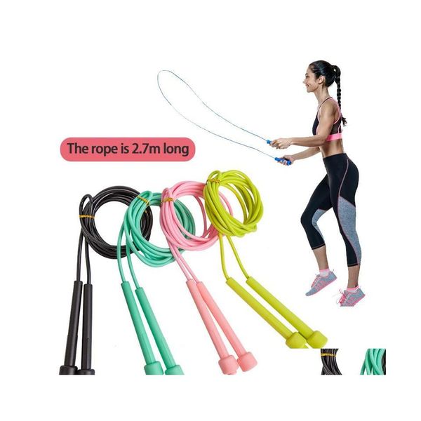 Altro Home Garden Speed Skip Rope Adt Jump Sport per bambini Attrezzature per il fitness portatili Uomini professionisti Palestra Drop Delivery Dhzp5