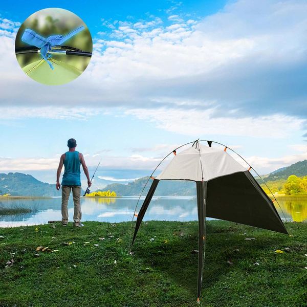 Outdoor Eyewear Rucksack Camping Wanderfamilie Strandzelt und Sonnenschatten UVS Cabana Shelter fischen leichter tragbarer Spatulaoutdoor Outdo