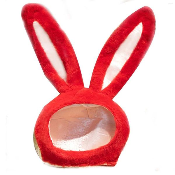 Berretti a sfera Cappello morbido Orecchie lunghe Copricapo Costume Po Puntelli Artigianato Decorazioni per feste Giocattoli di pezza Copricapo per adulti Vestire Cosplay