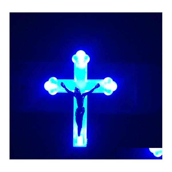 Decora￧￵es de Natal Cr￺cifix Crist￣o Crist￣o Jesus Crucifixo Cruzamento Presente Alto Cordeiro de Deus 2 gradiente de cor L DH2ZE
