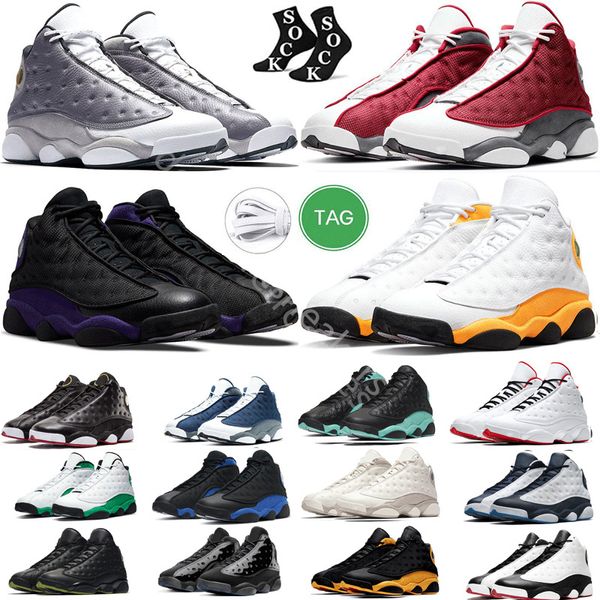 Casualmente X Basketball Scarpe Atmosfera viola Atmosfera grigia Starfish Chicago Black Royal Cat Flint University French Blue Bred Navy Playoff Red Flint Jidrqn