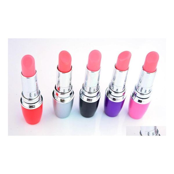 Lippenstift Vibe Mini Vibrator Vibrierende Lippenstifte Jump Eggs S Sex Produkte für Frauen Drop Lieferung Gesundheit Schönheit Make-up Lippen Dhhul