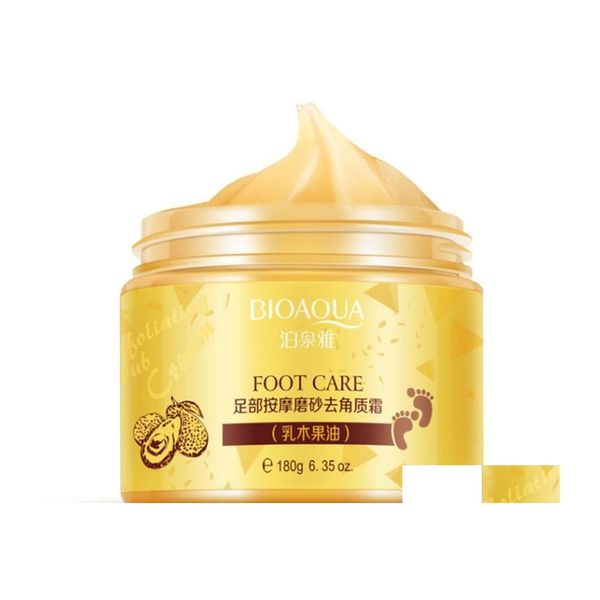 Fußbehandlung Tropfen Bioaqua 24K Gold Shea Buttermas Creme Peeling Re Al Maske Babyhaut Glatte Pflege Peeling Lieferung Gesundheit Schönheit Dhtjz