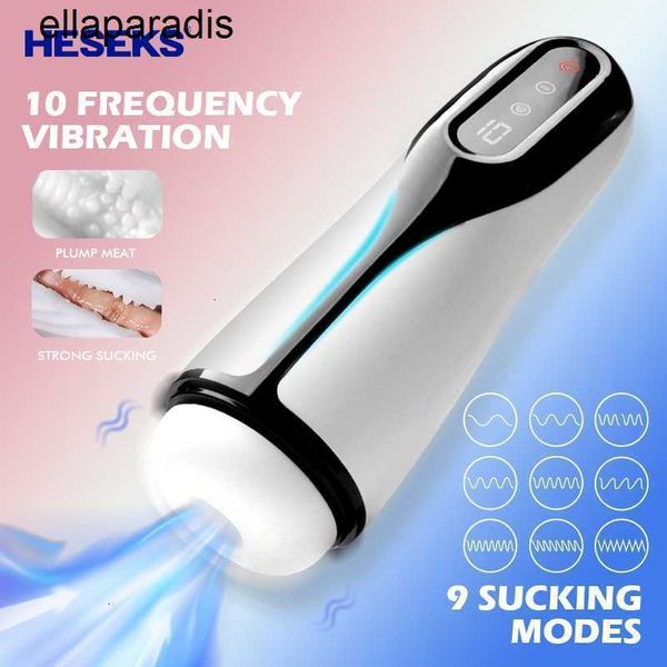 Adulto massageador automático boquete sucção masturbadores para homens vagina vibrador masculino masturbação copo buceta aquecida sex store 18