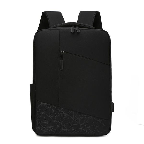 Laptop de negócios casuais masculino de mochila masculino Socão USB Saco de Estudantes Escola Saco de Trabalho Diário das Mulheres preto azul cinza