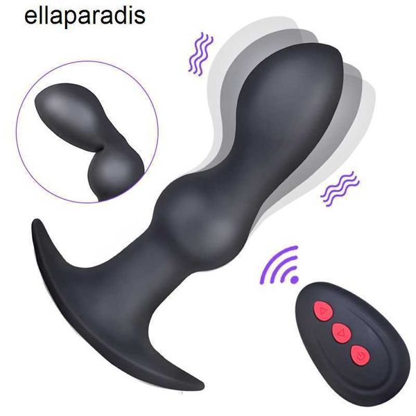 Sex Toys massaggiatore vibratore anale senza fili vibratori della prostata a 10 frequenze vibratori telecomandati per le donne plug uomini