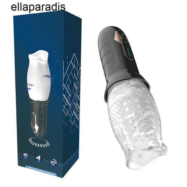 Adulto massageador rotação automática máquinas de sexo masculino masturbador copo silicone vagina real buceta boquete clímax masturbação brinquedos para homem