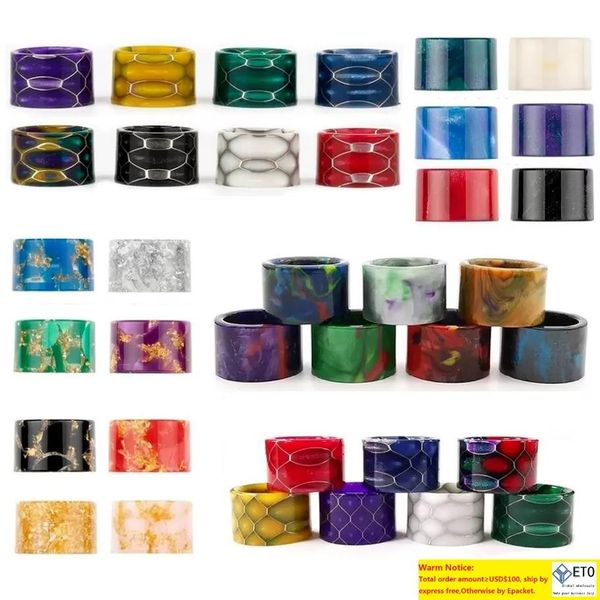 Cobra Resin Drip Tips 5 Styles Honeycomb Mundstück Tropfer für TFV16 Tank TFV8 Baby V2 Atomizer Stick V9 Max Kita20