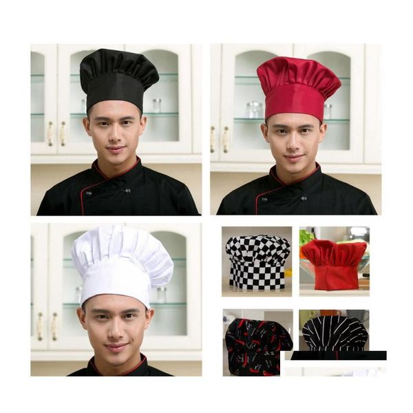 Другой кухонный обеденный бар Chef Kith Hat Hate Unisex Мужчины Женщины официант униформный кепка, вышитый дизайн, кулинарная пекарня для барбекю