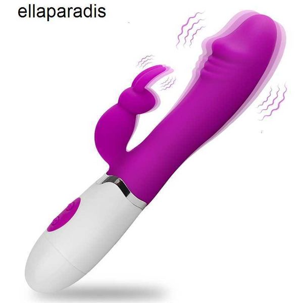 Seks Oyuncaklar Masaj Tavşan Vibratörleri Vajina G Spot Klitoris Meme Çift Stimülatör Titreşim Silikon Su Geçirmez Mastürbatörler