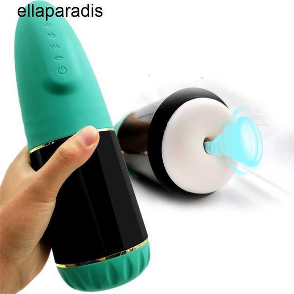 Adulto massageador sucção automática masculino masturbação copo garganta profunda vibração aeronaves copo silicone vagina buceta masturbadores brinquedos sexuais para homem