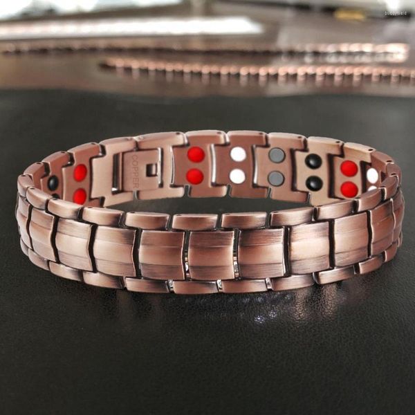 Pulseira fantástica pulseira de longa pulseira masculina de cor pura e elegante terapia link