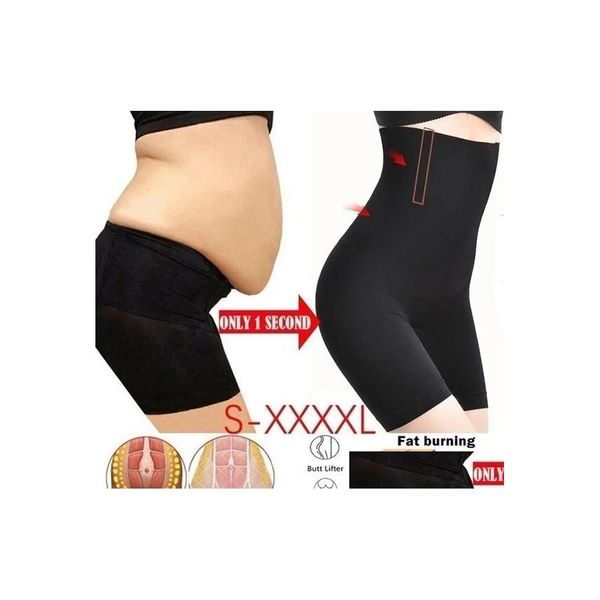 Taxfera de barriga de gordura queimação de roupas íntimas de roupas íntimas altas sha sha shaness abdômen Drop Drop Drop Drop Health Beauty Scining Slimming Dh72h