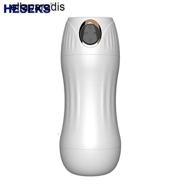 Sexspielzeug-Massagegerät Heseks Strong Sucking Robot Sexual für Männer Masturbator für Männer Automatische 10-Frequenz-Vibration Vagina für Männer