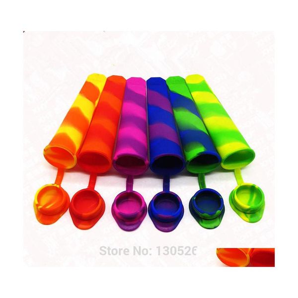 Strumenti per gelato 6Pcs Sile Pop Mold Popsicles Mod Makers Push Up Jelly Lolly For Popsicle Cooking T200703 Drop Delivery Home Garden K Dhezb