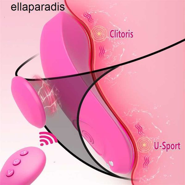 Massaggiatore per giocattoli sessuali Vibratore indossabile Mutandine vibranti con clip magnetica Dito telecomandato senza fili per stimolatore del clitoride da donna