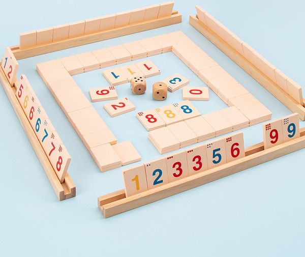 Mahjong Standard Version Tul Number Game Card для взрослой вечеринка для отдыха секретные карты настольные игры головоломки Toys Gording Gift Gift