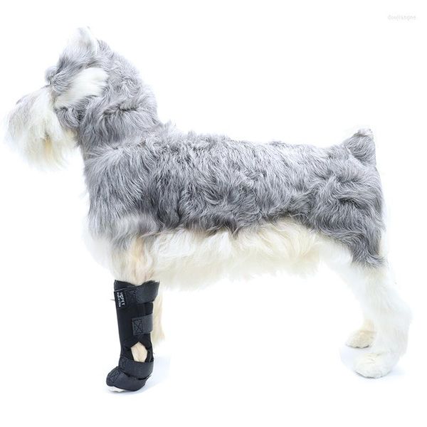 Köpek Giyim Diz Koruyucusu Bandajlar Kurtarma için Koruma Eklemleri Hock Brace Kayışları Yaralanmaları Önleyin Evcil Hayvan Yarası Malzemeleri