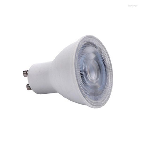 Bulbo LED GU10 6W COB Spotlight 220V 230V 240V Lâmpada decrescente Cool Branca 6500k quente 3000k Nature 4000k