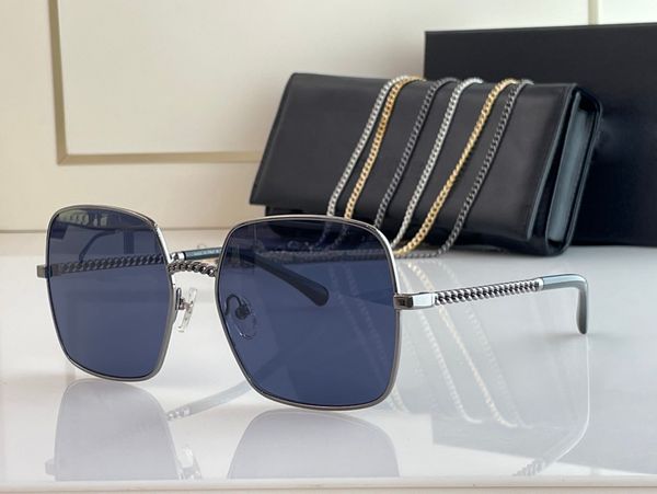 Neue Sonnenbrille für Herren, quadratische Damen-Designer-Sonnenbrille aus Metall, Herrenrahmen CH2188, anpassbare Sonnenbrille mit Sehstärke, 1,67 Zoll, Computer-Lesebrille, Größe 58 mm