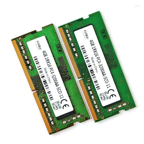 Memória do laptop de 3200MHz DDR4 1RX16 PC4-3200-SCO-11 SODIMM MEMORIA 1.2V para notebook 260pin