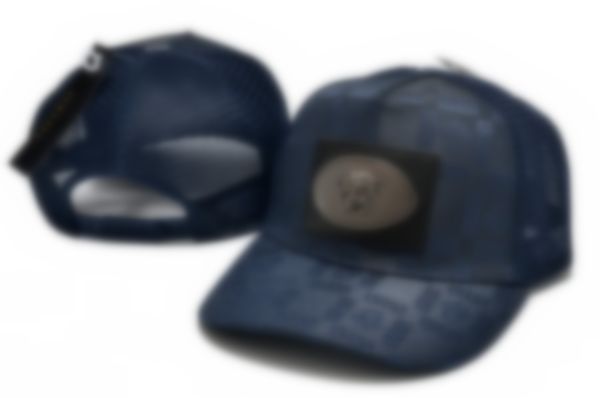 2023 Caps de bola chap￩us solit￡rios chap￩us de tigre para homens chap￩ de galo animal chap￩u esportes de cabe￧a para homens luxuris Baseball Cap n17