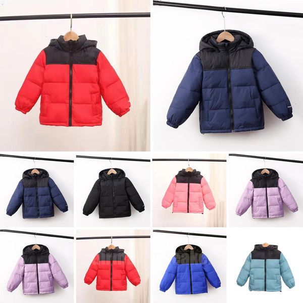 Ragazzi Ragazze Piumino 2022 NUOVO Piumino imbottito Giacche Parka con cappuccio Nero Royal Blue Rosa Giallo Scaldamuscoli Retro 700 Cappotto esterno Kid Bambini Taglia AGE2023