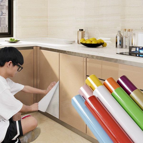 Tapeten PVC Wasserdichte Wandaufkleber Marmor Selbstklebende Tapete Für Badezimmer Küche Film Möbel Kontakt Papier Wohnkultur