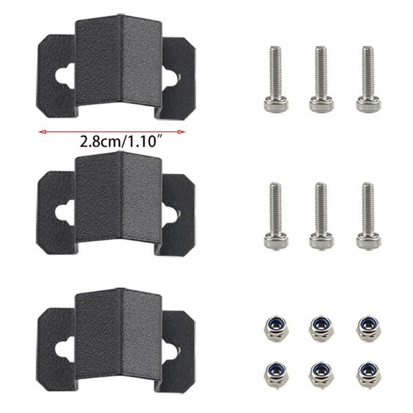 Stampanti Clip di lunghezza da 1,10 pollici Cuscinetti LM8UU Supporto compatibile con Prusa I3 2/2S/3 Parti Accessori per stampante 3D D17 21Stampanti StampantiPr