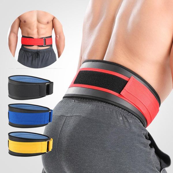 Apoio da cintura Fitness Lefting Squat Belt Men Training Training Lombar Band Dor Alívio Protetor de Saúde Protetor de Esportes XA255Q