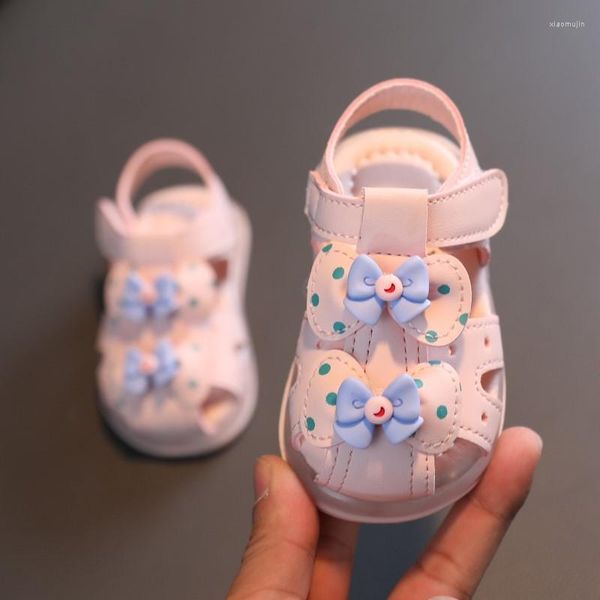 First Walkers Baby Mädchen Sandalen Weiche Unterseite Kinder Prinzessin Schuhe 1-2-3 Jahre alt Kleinkind Sommer Atmungsaktiv und rutschfest