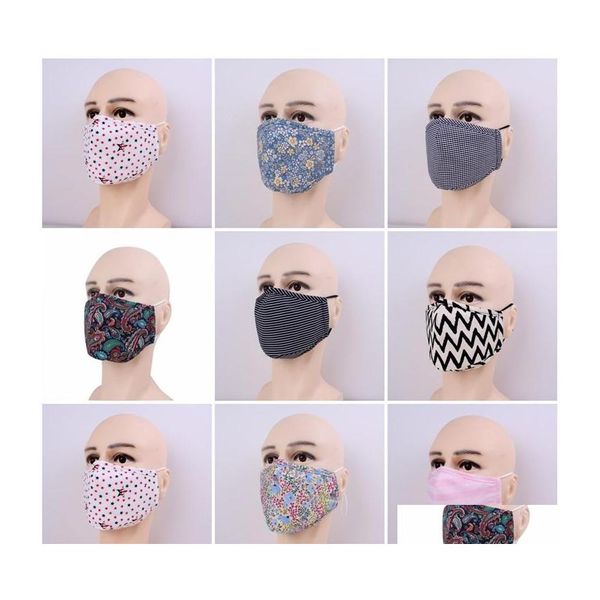 Tasarımcı Maskeleri Toz geçirmez kumaş yüz maskesi yıkanabilir yeniden kullanılabilir maskarilla moda anti duman solunumörü ayarlanabilir günlük koruma yıldızı dhrwb