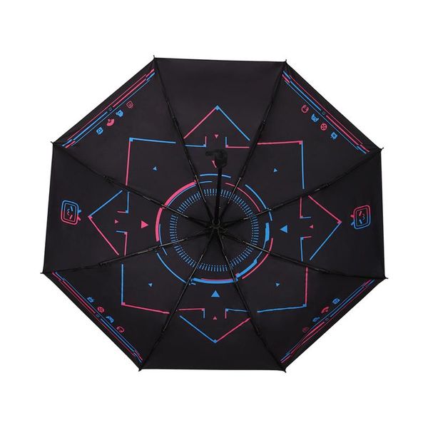 Chaveiros Bilibili Xie Lin Neirbow Pequeno Tema de TV Claro Guarda-chuva Dobrável Guarda-sol Vinil Cosplay Acessórios Presente