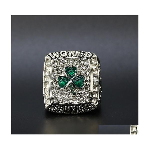 Tre anelli di pietra Fashion Sports Jewelry 2008 Boston Basketball Championship Ring Men for Fan Us Size 11 Dropse Delivery DHVFP