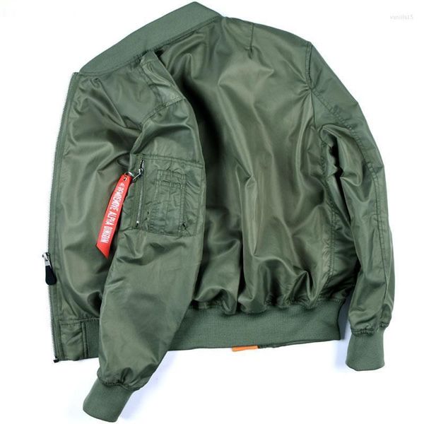 Jaquetas femininas Chaquetas Mujer Womens Exército Voando Bomber com zíper Decpration Casat Fashion Women