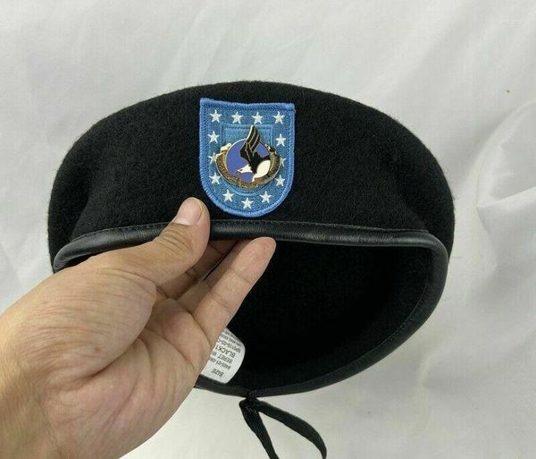 Berretti Us Army Reggimento di Fanteria Lana Berretto Rendezvous Con Emblema Negozio di Cappelli Militari