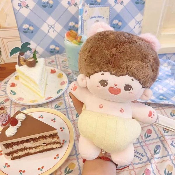Tischdecke Körper Schönes Plüschtier Cosplay Kissen Kpop Star Fans Weihnachtsgeschenk Kein Attribut Niedlich Xiao Zhao 20 cm Plüsch Stofftier Ohren Puppe Spielzeug