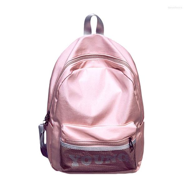 Sacos escolares 30pcs / lote coreano impermeável mochila de moda para mulheres adolescentes meninos de grande capacidade
