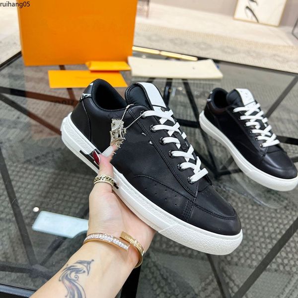 Rivoli Spor Ayakkabı Bilekli Ayakkabı Lüks Tasarımcılar Sneaker LÜKSEMBURG Bağcıklı Vintage Günlük Ayakkabı Chaussures Dana Derisi TATTOO Trainer mk45541