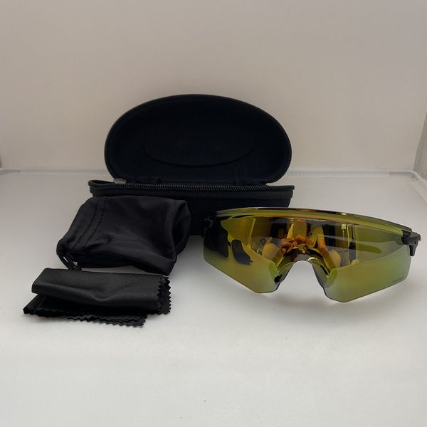 Occhiali da sole ciclistica UV400 Lens Eyewear Sports Classici da equitazione all'aperto MTB Bike Goggles con custodia per uomini donne OO9471 Q36V