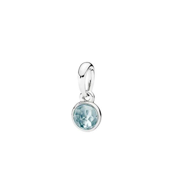 Silver 925 Sier Sier Pandora Подвеска для женщин 12 месяцев Mticolor Beads Bears Bracelet Bracelet Diy Ожерелье Оптовое 3508 Q DH1GD