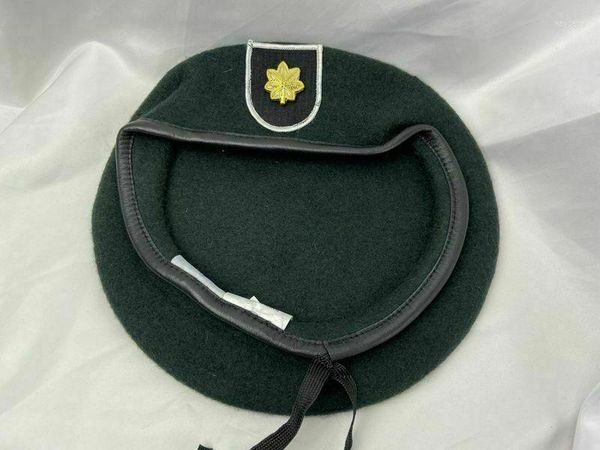 Boinas do Exército dos EUA 5º Grupo de Forças Especiais Green Beret Major Insignia Military Hat Store