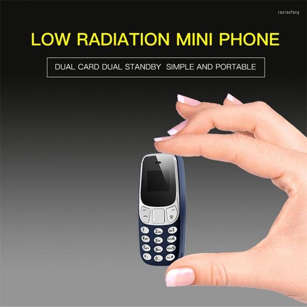 L8star Bm10 Mini telefono cellulare Dual Sim Card con lettore Mp3 Fm Sblocca composizione cambio voce cellulare