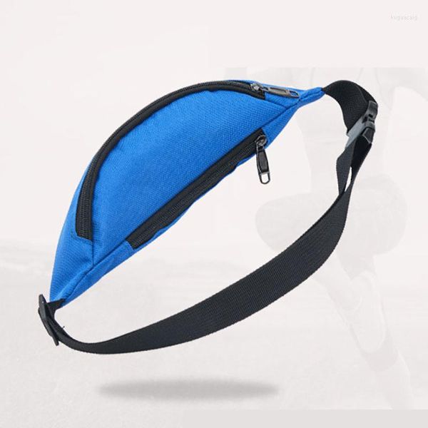 Bolsas de cintura Oxford Mulheres Running Bag Sport Simple Outdoor Sport Hip Impermeável Fanny Pack Correia telefônica de alta qualidade