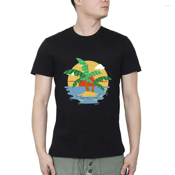 Herren-T-Shirts, Strandurlaub-T-Shirt, superweiches Hemd für Herrenbekleidung