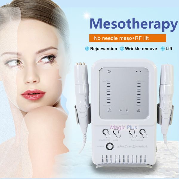 Nadelfreie Ausrüstung, HF-Elektroporation, Mikronadel-Mesotherapie-Gerät für Gesicht und Augen