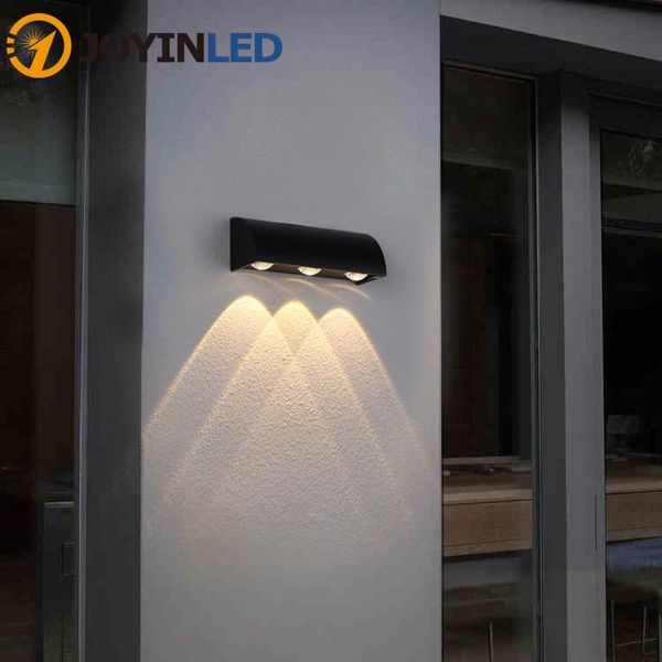 Lampes murales extérieures moderne intérieur 3W lumière LED décor à la maison étanche IP65 lampe El balcon escaliers allée jardin porche