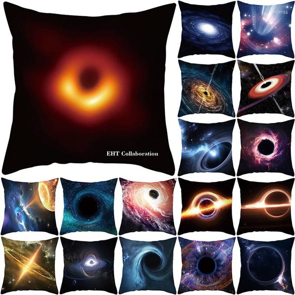 Kissen Fantasy Black Hole Cover Space Star Universe Home Decor Sofa Throw Case Wissenschaft Dekorative Kissenbezüge